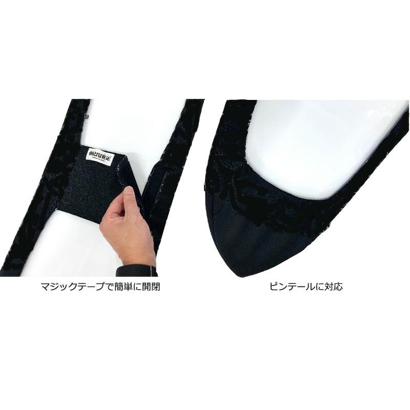 Northarts スノーボード 板　カバー　ブラック/オレンジ ORANGE/オレンジ KNIT COVER LONG NOSE PIN TAIL ニットカバー