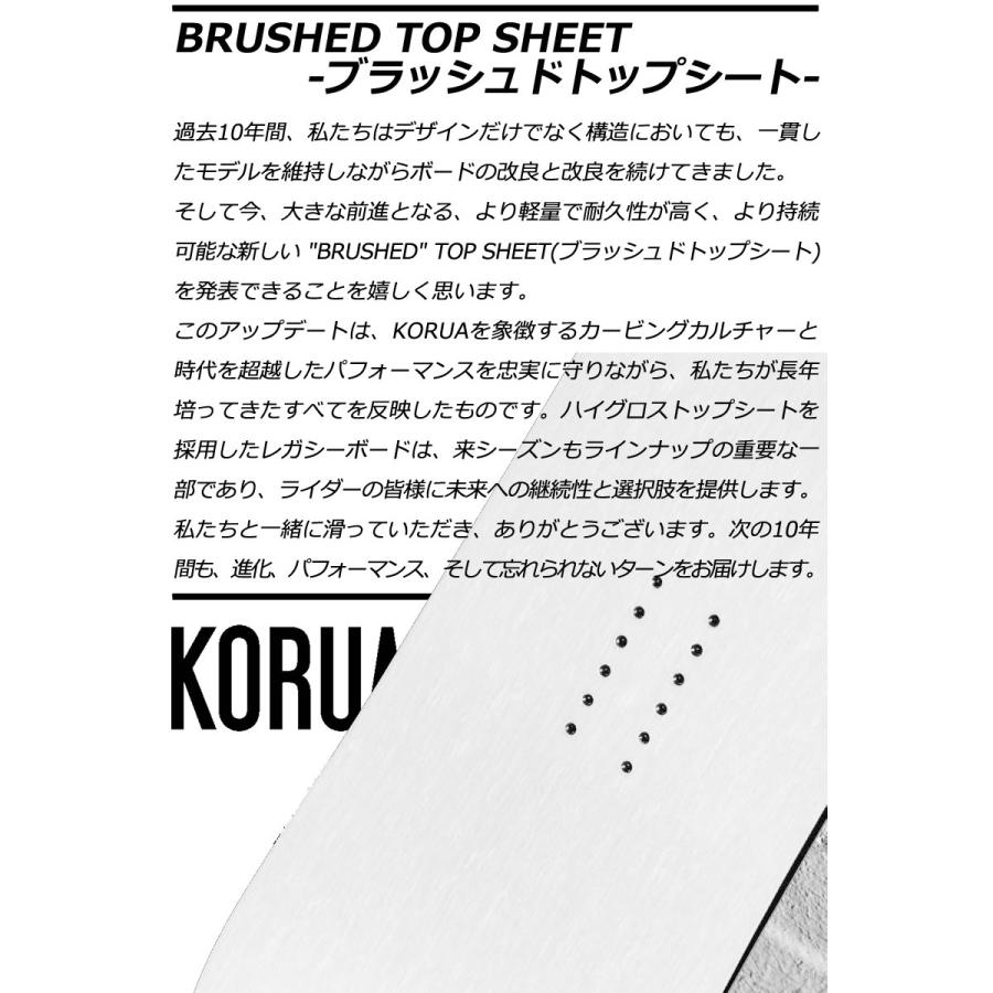 KORUA shapes/コルアシェイプス APOLLO BRUSHED アポロ ブラッシュド