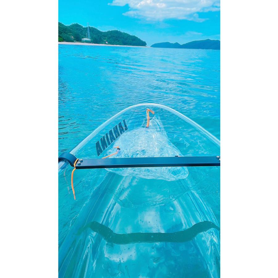 クリアカヤック 2人乗り 透明ボード 水上観光 西濃運輸営業所止め商品 クリアカヤック 2人乗り 透明ボード 水上観光 西濃運輸営業所止め商品