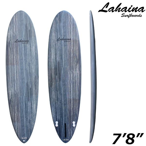 サーフボード ラハイナ/LAHAINA 7'8 L09GR ミッドレングスウッド調