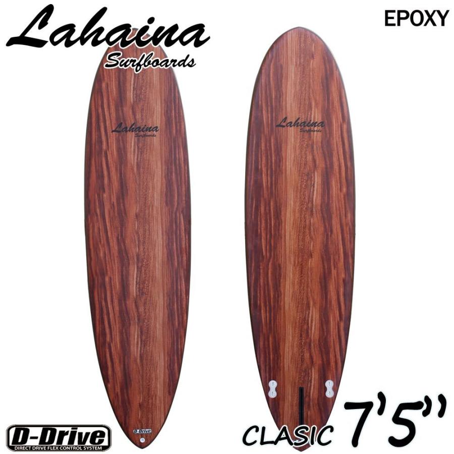 西濃運輸営業所止め サーフボード ラハイナ/LAHAINA 7'5 L20BR ミッドレングスウッド調 ファンボード 送料無料｜breakout｜03