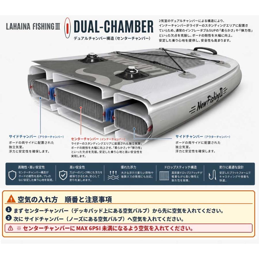SUP サップ インフレータブルパドルボード / LAHAINA NEW FISHING 3