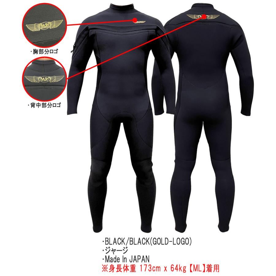 2025 RASH DZ LONG CHEST ZIP TYPE FULL SUIT / ラッシュ ロング
