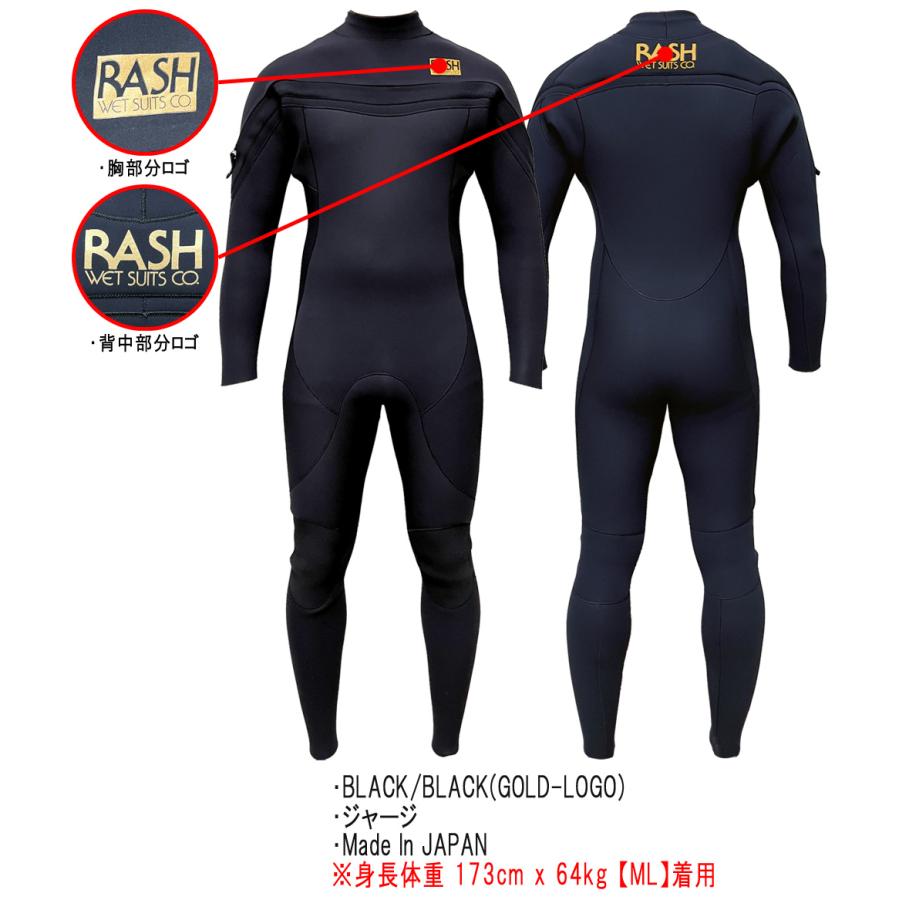 限定品 2023 RASH DZ LONG CHEST ZIP TYPE FULL SUIT / ラッシュ ロングチェスト 3.5mmｘ2mm ウェットスーツ サーフィン ジャージ フルスーツ 春秋用 【IQY7259854584】(25424円)