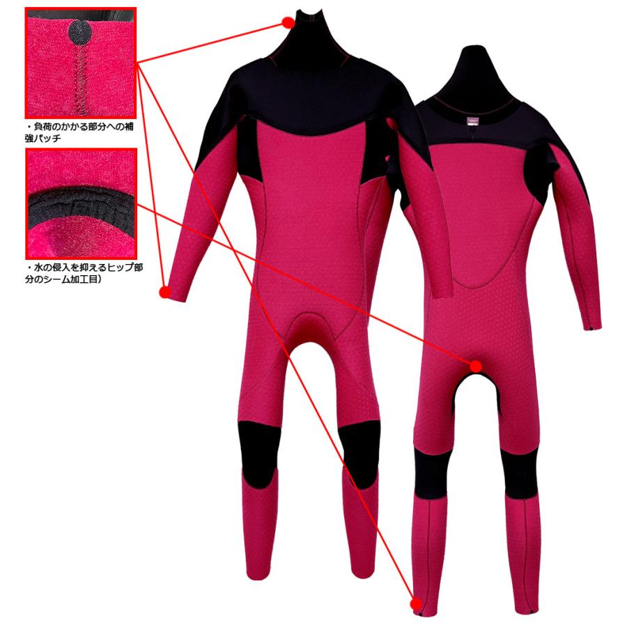 26-27 RASH DZ LONG CHEST ZIP TYPE BON / ラッシュ ロングチェスト