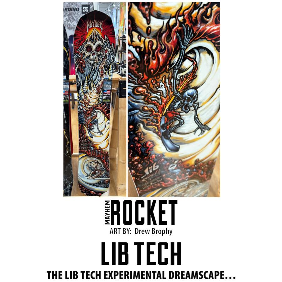25-26 LIB TECH/リブテック MAYHEM ROCKET メイヘムロケット 25-26 LIB TECH/リブテック MAYHEM ROCKET メイヘムロケット