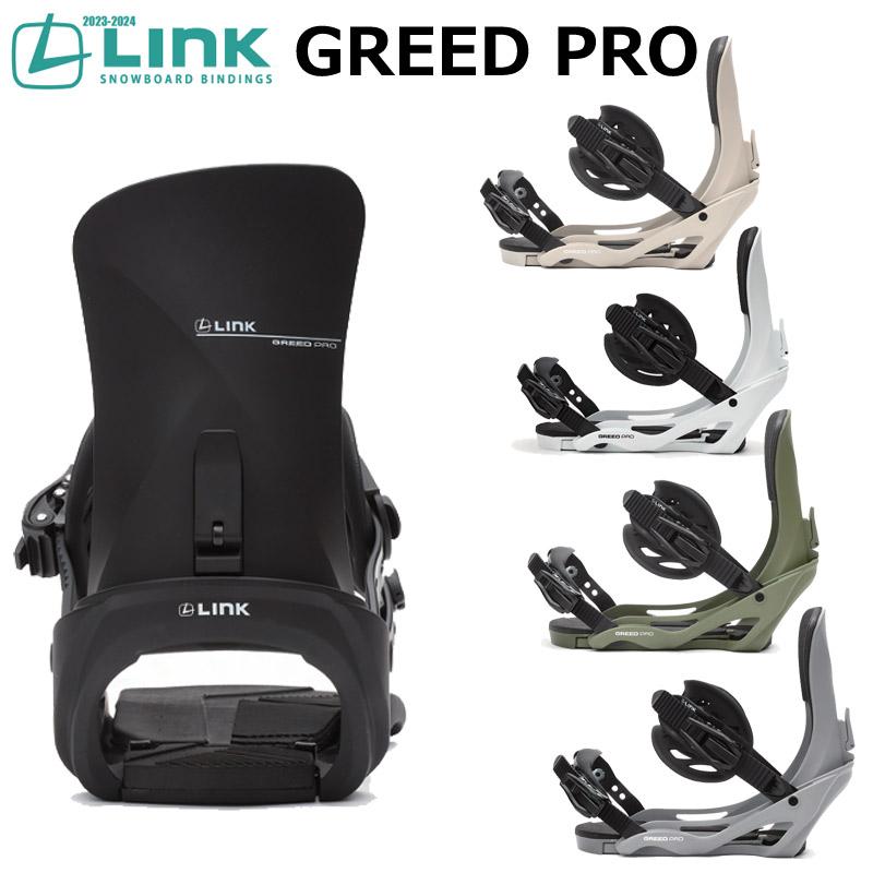 【LINK】スノーボード ビンディング GREED PRO PH09 Mサイズ LINK（リンク） 26-27 LINK/リンク GREED PRO グリードプロ メンズ