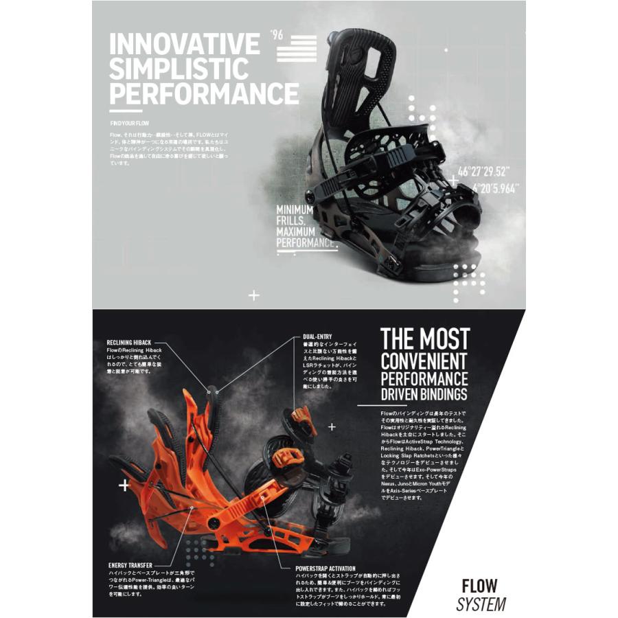 ss 美品 FLOW FENIX ビンディング 23-24 楽天市場】23-24 FLOW FENIX FUSION ｶﾗｰ:BLACK SAND XLサイズ フロウ