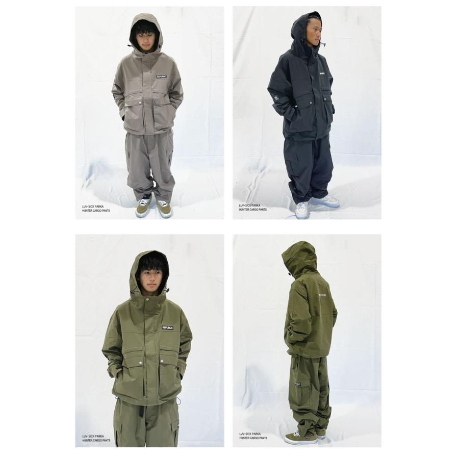 25-26 REPUBLIC&CO/リパブリック LUV・SIC parka 着用説明動画 メンズ