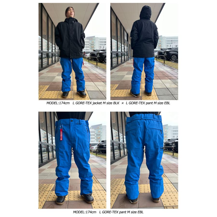 23-24 VOLCOM/ボルコム L GORE-TEX pant メンズ レディース 防水ゴアテックスパンツ スノーボードウェア スノーウェアー 2024｜breakout｜12