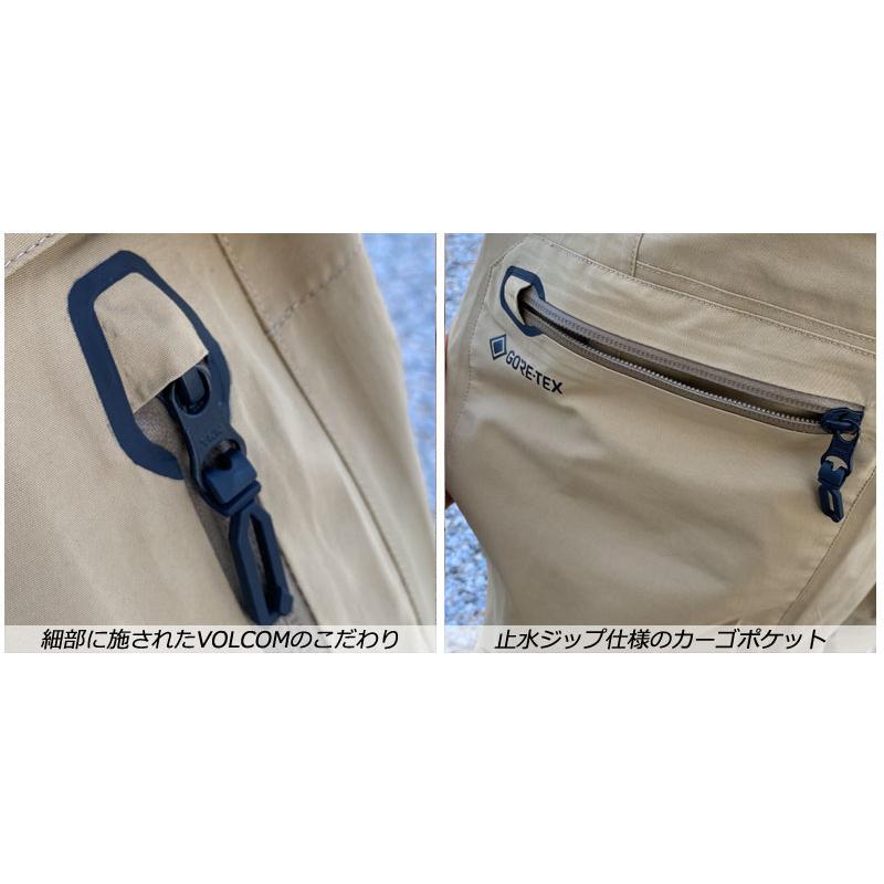 23-24 VOLCOM/ボルコム L GORE-TEX pant メンズ レディース 防水ゴアテックスパンツ スノーボードウェア スノーウェアー 2024｜breakout｜17