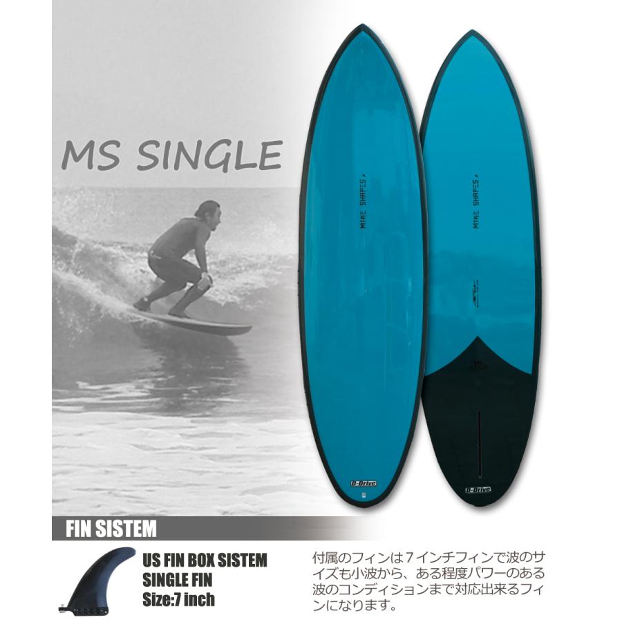 マイクシェイプス　5.9 シングルフィン 営業所止め サーフボード マイクシェイプス / MIKE SHAPES MS