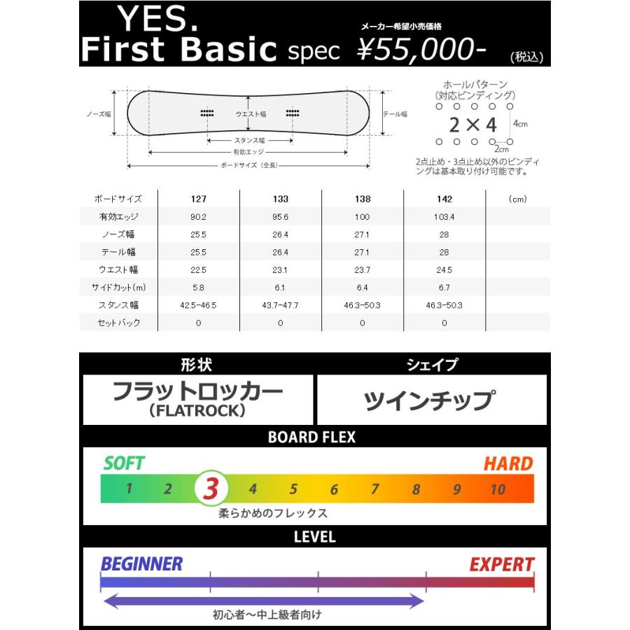 23-24 YES / イエス FARST BASIC ファーストベーシック キッズ ユース
