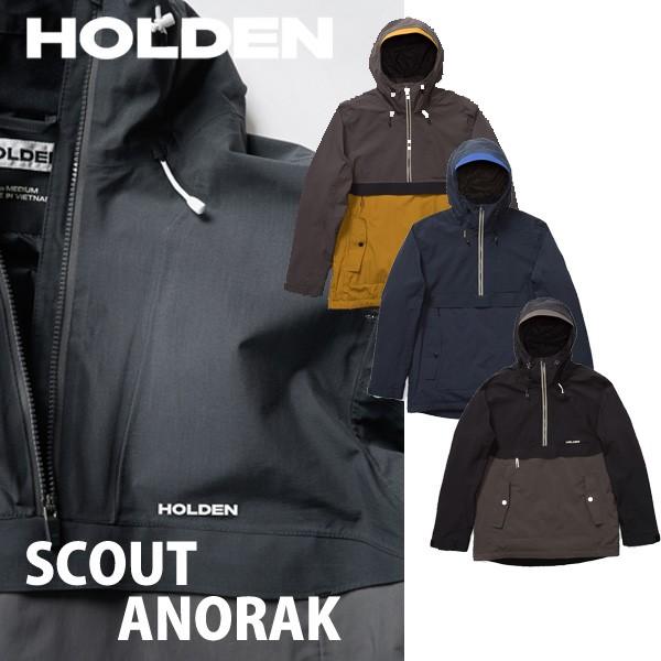 18-19 HOLDEN/ホールデン M,S SCOUT ANORAK jacket メンズ スノーウェア ジャケット スノーボードウェア 2019 型落ち | HOLDEN
