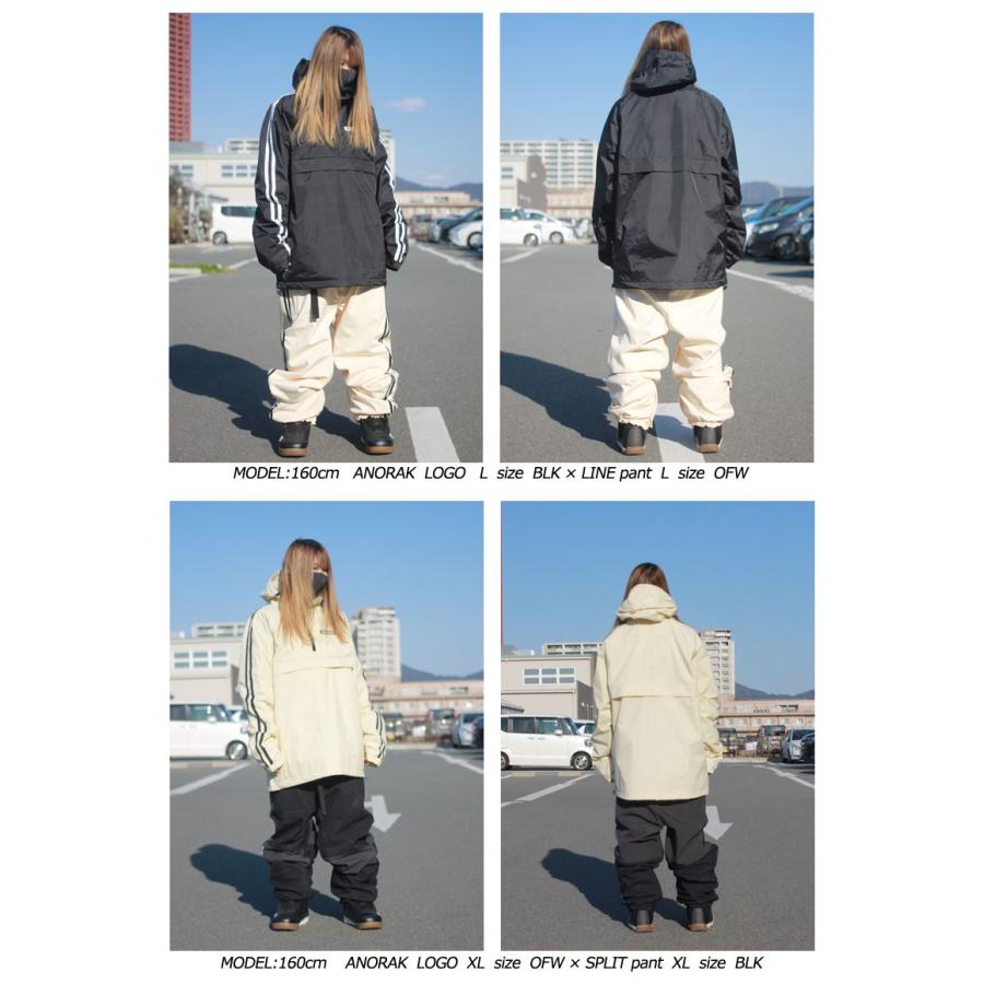 デスレーベル　スノーボードウェア　新品未使用品 即出荷 22-23 DEATHLABEL/デスレーベル ANORAK LOGO メンズ レディース