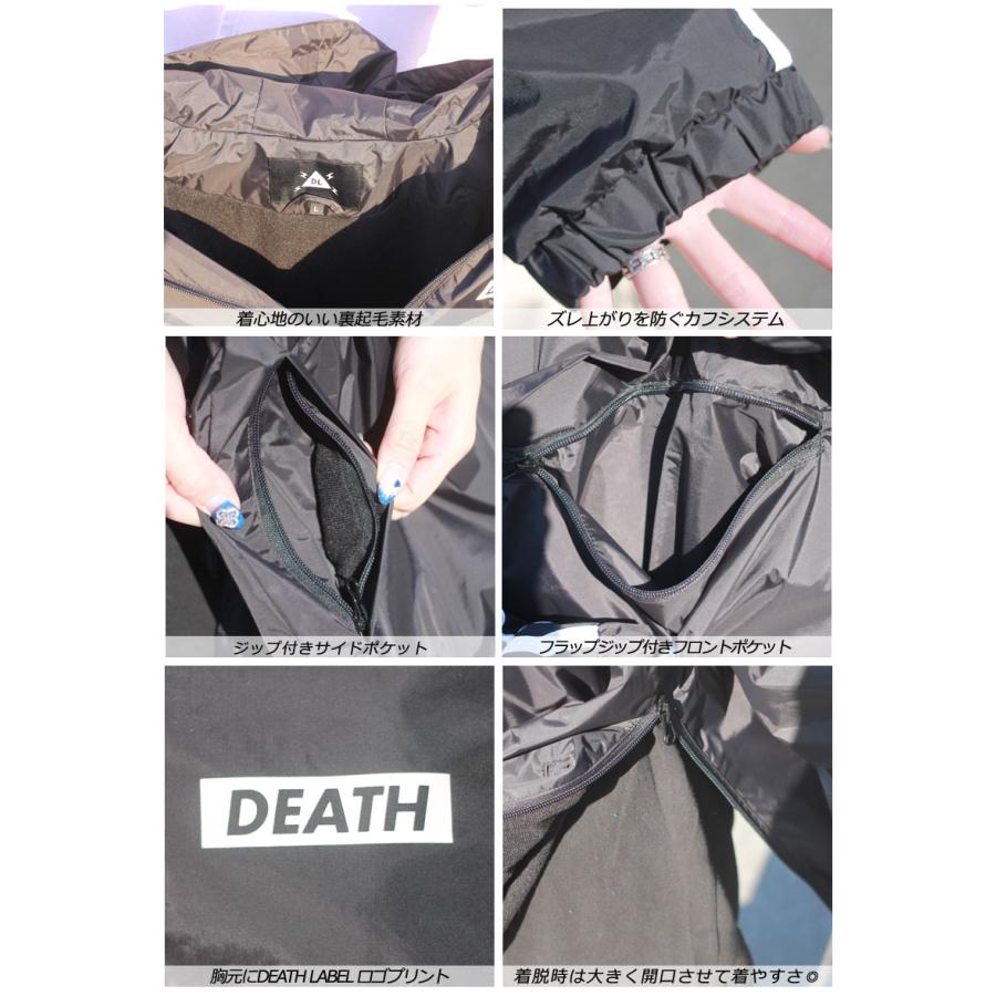 即出荷 22-23 DEATHLABEL/デスレーベル ANORAK LOGO メンズ レディース