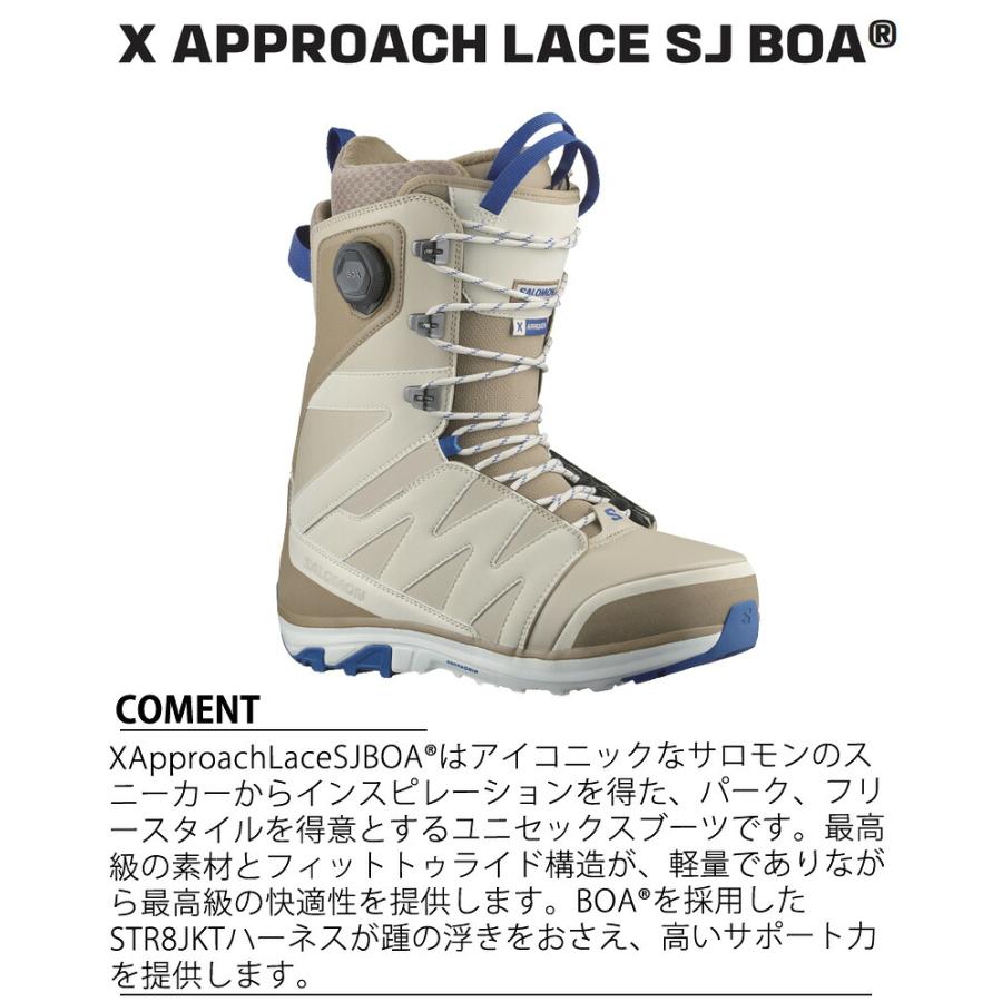 SALOMON（サロモン） 24-25 SALOMON/サロモン X APPROACH LACE SJ BOA