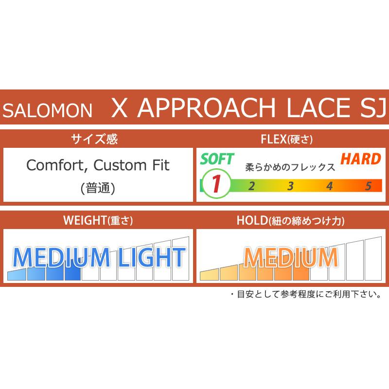 SALOMON（サロモン） 24-25 SALOMON/サロモン X APPROACH LACE SJ BOA