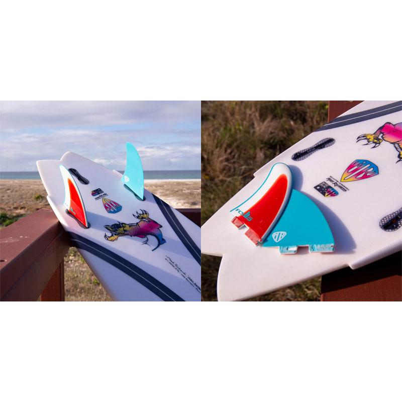 FCS FCS2 MR MARK RICHARDS FREERIDE PG TWIN FINS / FCSII エフ