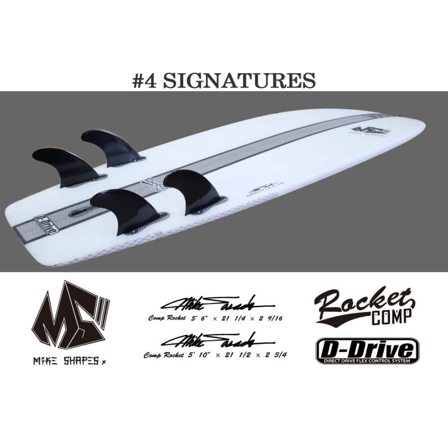営業所止め サーフボード マイクシェイプス / MIKE SHAPES COMP ROCKET コンプロケット 5'6 5'10 営業所止め 送料無料 | ブランド登録なし | 05