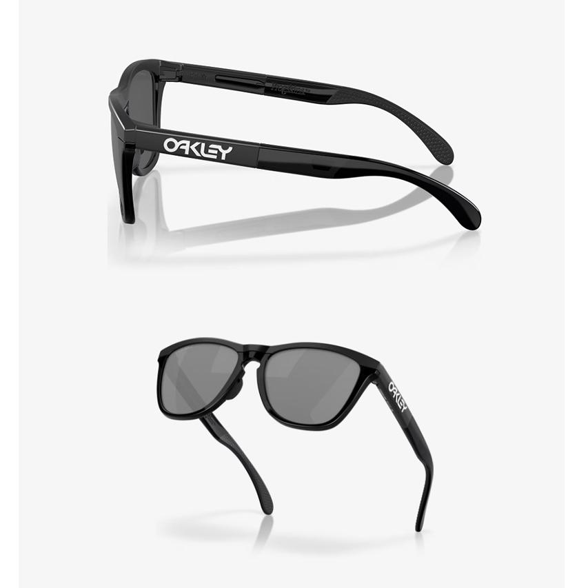 OAKLEY オークリー フロッグスキン ローブリッジフィット Frogskins™ (Low Bridge Fit) Prizm Black Polarized Lenses