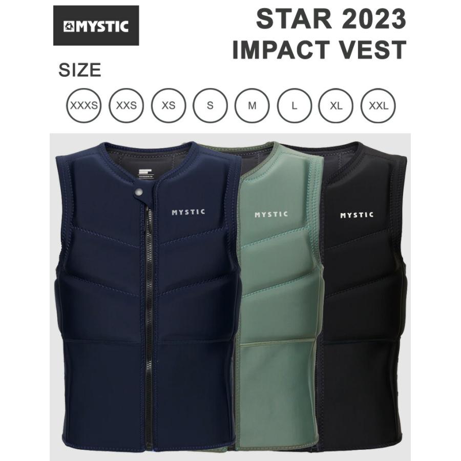 Mystic ウィンドサーフィン インパクトベスト XS MYSTIC STAR2023 IMPACTVEST ミスティック スターインパクトベスト