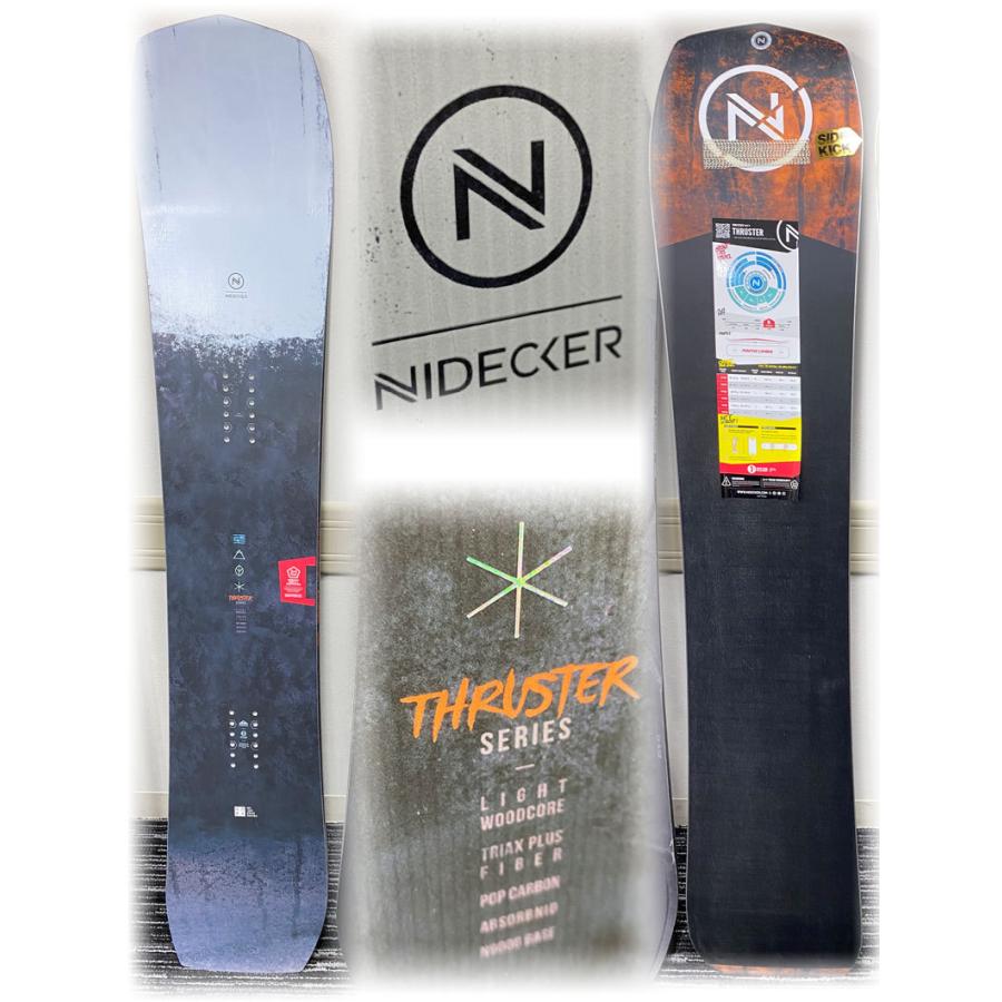 Nidecker thruster159cmスノーボード 22-23 NIDECKER THRUSTER 159cm