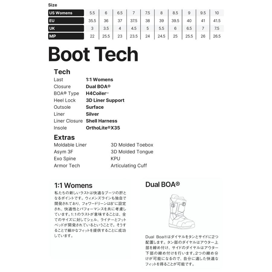NIDECKER 25-26 NIDECKER/ナイデッカー RIFT PRO W リフト