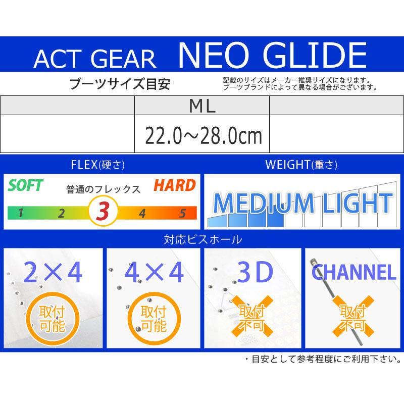 25-26 ACT GEAR / アクトギア NEO GLIDE ネオグライド メンズ