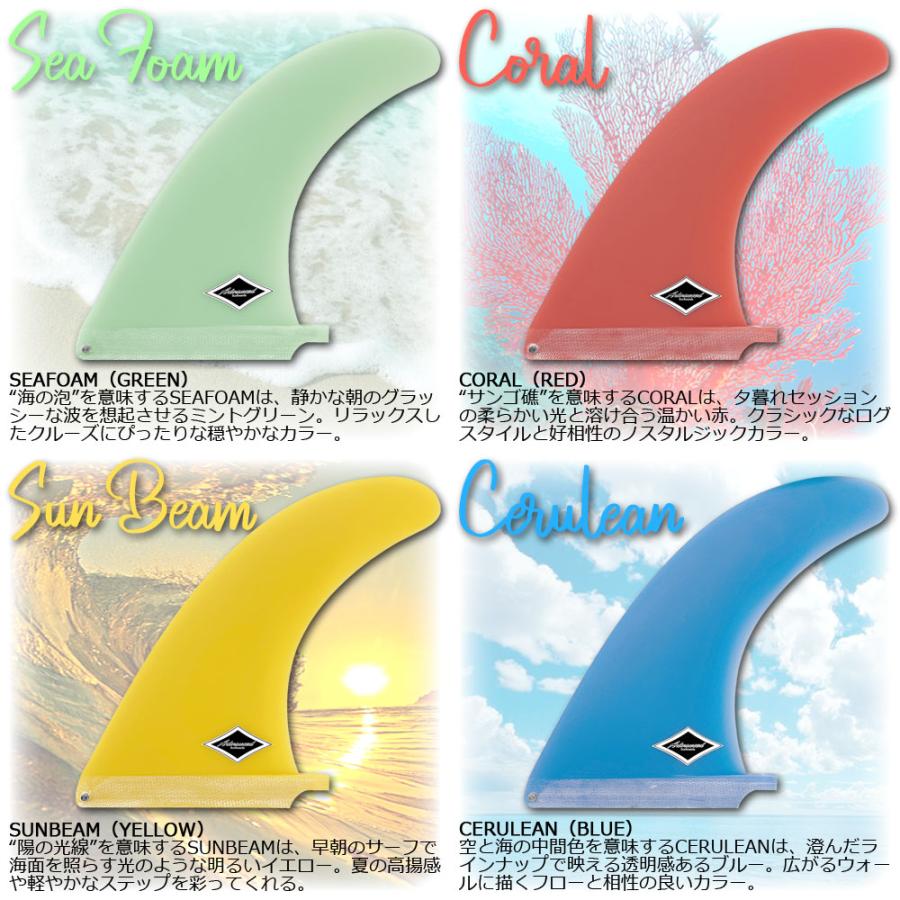 STANDARD FINサーフボードフィン クアッド L 込み13,900円。 ADVANCED CLASSIC LONGBOARD FIN 9 / アドバンス クラシック ロング