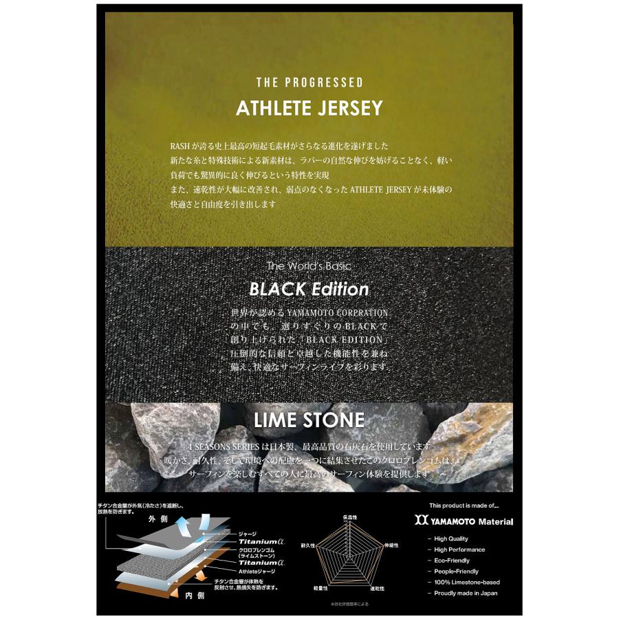 24-25 RASH BZ-5 LONG CHEST ZIP TYPE BLACK EDITION / ラッシュ