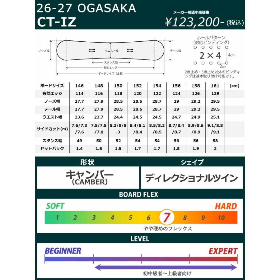 OGASAKA（オガサカ） 26-27 OGASAKA/オガサカ CT-IZ シーティーア