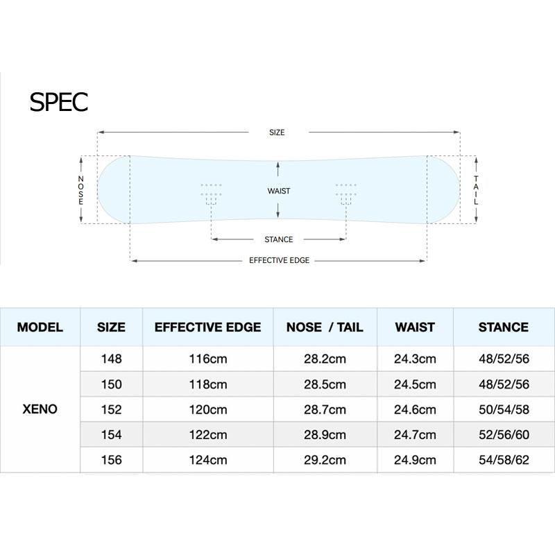 NOW 25-26 GT-SNOWBOARD/ジーティー XENO ゼノ メンズ レディース