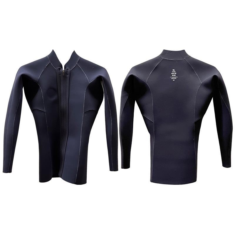 2023 BREAKOUT別注 RIPCURL OMEGA L/S TOP / リップカール オメガ ロングスリーブトップ フロントジップ 2×2 VAB-200 ウェットスーツ サーフィン タッパー ジャ｜breakout｜03