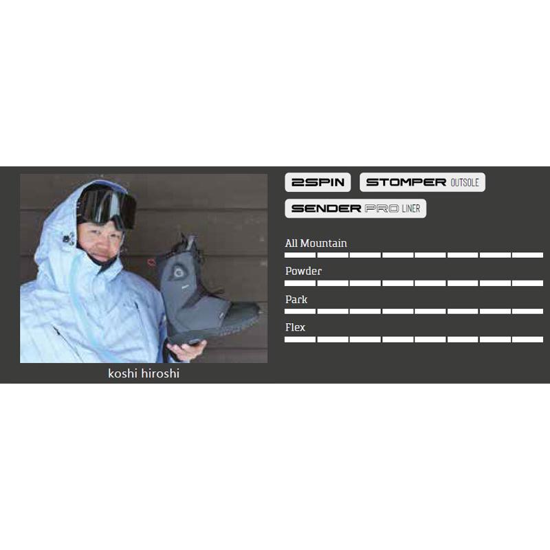 25-26 NORTHWAVE/ノースウェーブ DOMAIN 2 SPIN ドメインツースピン メンズ レディース ブーツ スノーボード 2026 | NORTHWAVE | 02