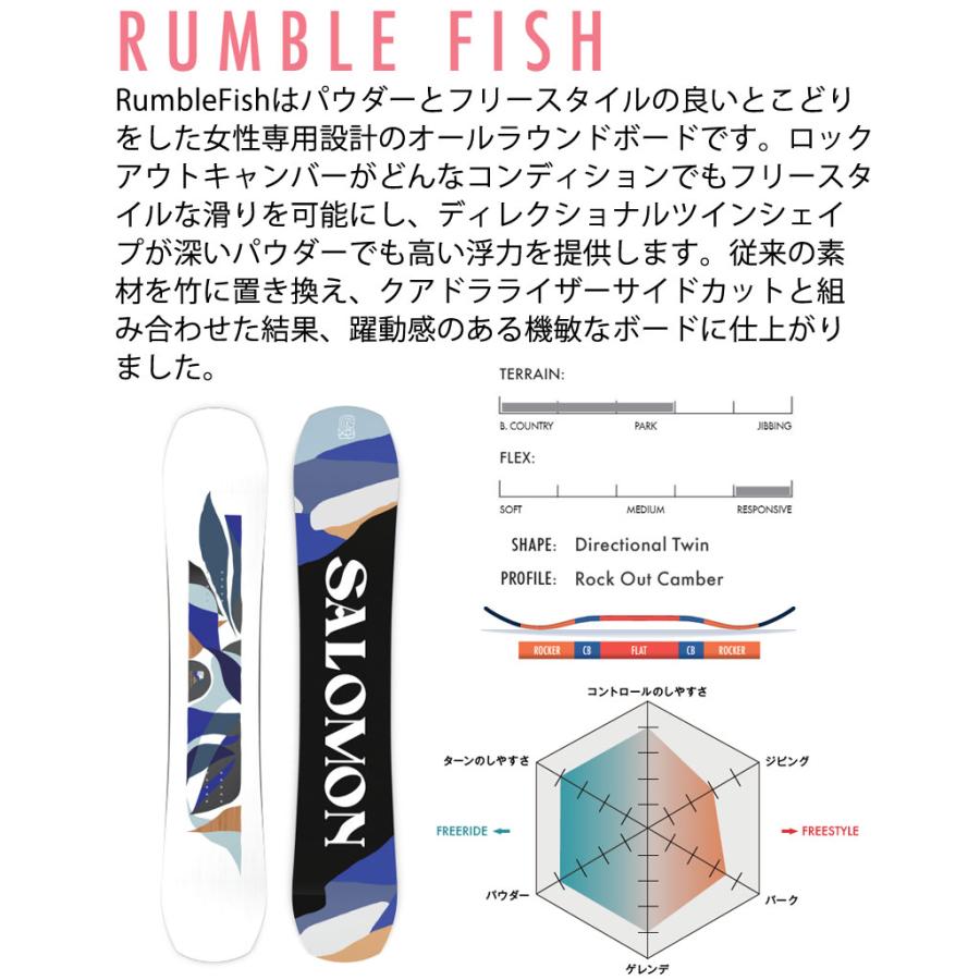 SALOMON 24-25 / サロモン RUMBLE FISH ランブルフィッシュ SALOMON 24-25 / サロモン RUMBLE FISH ランブルフィッシュ