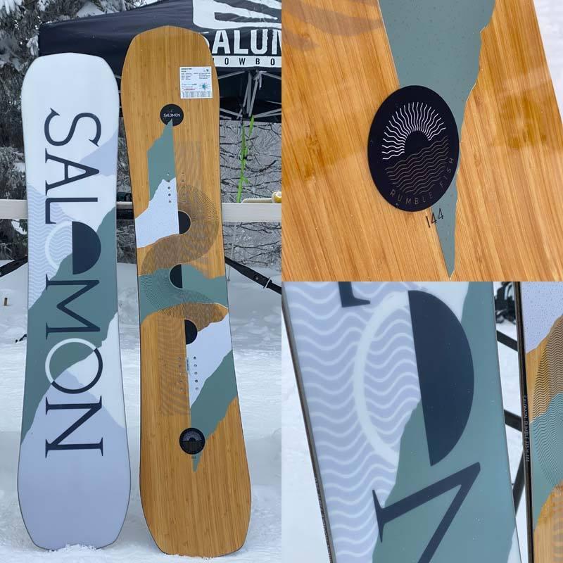 愛用 SALOMON RUMBLEFISH ランブルフィッシュ 22-23 148cm asakusa.sub.jp