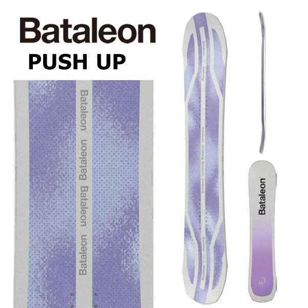 24-25 BATALEON / バタレオン PUSH UP プッシュアップ レディース スノーボード カービング 板 2025 | BATALEON