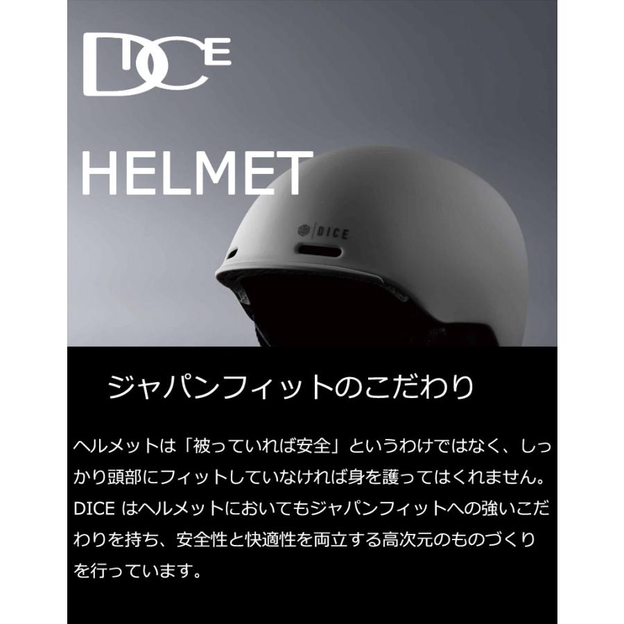 NOW DICE/ダイス D6-P1 SNOW HELMET ヘルメット スノーボード スキー