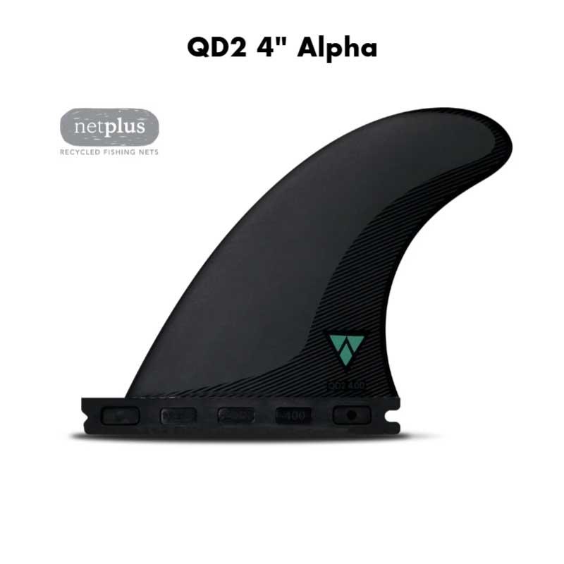 FUTURES FIN QD2 4" Alpha / フューチャーズフィン アルファ クワッドリア 2枚 サーフィン サーフボード | futures. | 02