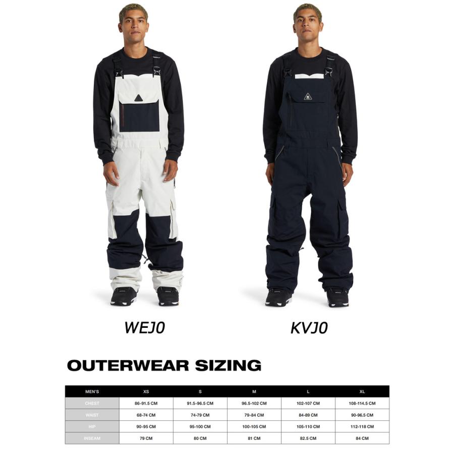 23-24 DC/ディーシー BRIGADE BIB PANT ブリゲードビブパンツ SYMPATEX