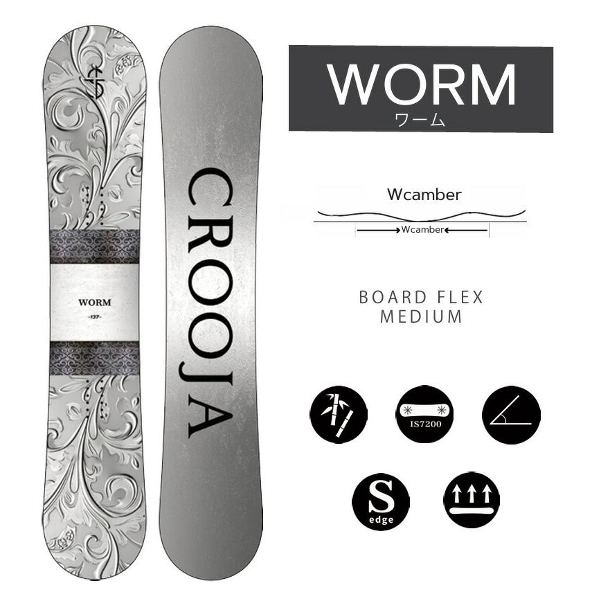 26-27 CROOJA/クロージャ WORM ワーム メンズ レディース キッズ