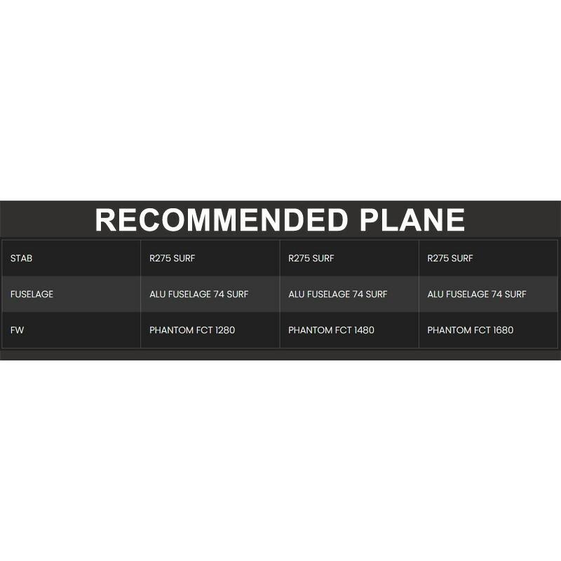 F-ONE STAB R275 SURF エフワン スタビ スタビライザー カーボン