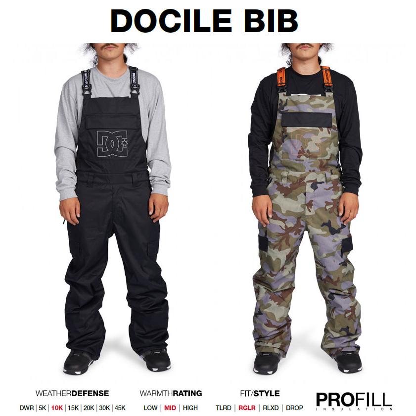 DC SHOES 21-22 DC/ディーシー DOCILE BIB pant ドーサイル DC SHOES 21-22 DC/ディーシー DOCILE BIB pant ドーサイル