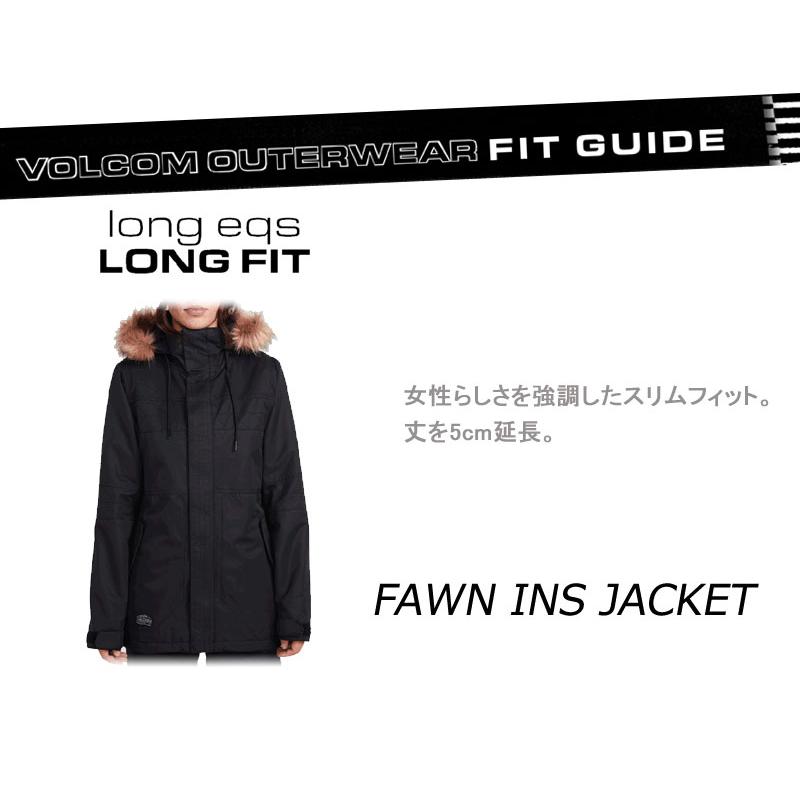 VOLCOM（ボルコム） 23-24 VOLCOM/ボルコム FAWN INS jacket