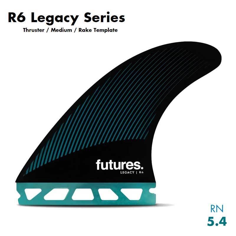 サーフィン・ボディボード Futures Legacy futures.（フューチャー） FUTURES FIN LEGACY R6 TRI FINS