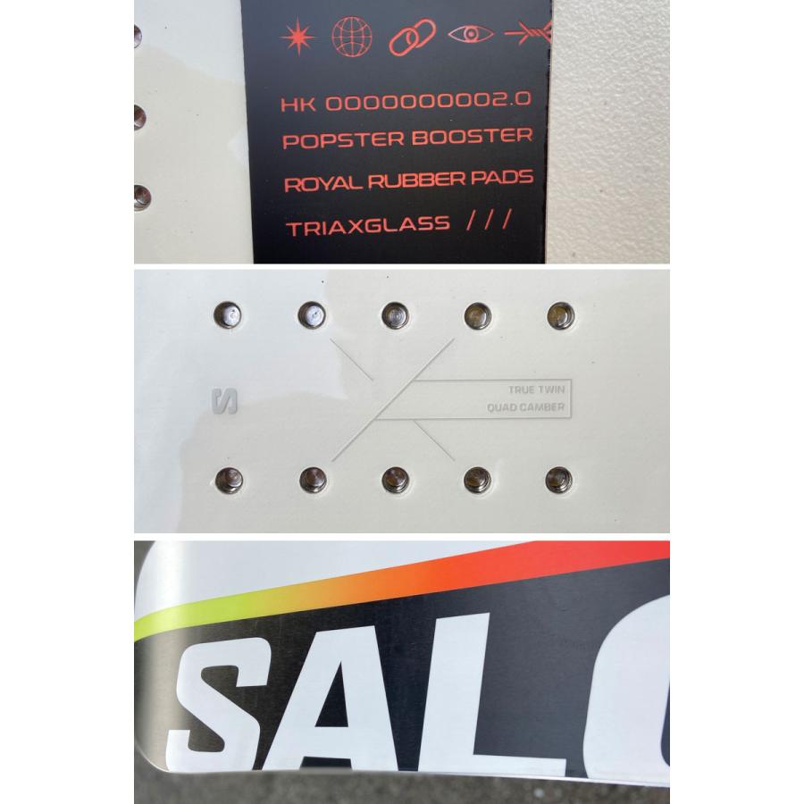 サロモン スノーボード 板 ハックナイフ 153 24-25 新品未使用品 無料ワックスサービス有】24-25 2025 SALOMON サロモン HUCK KNIFE