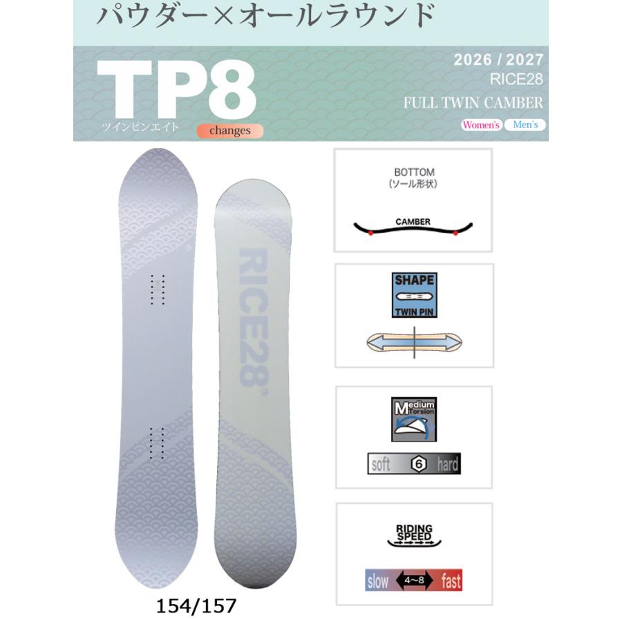 RICE28 26-27 RICE28/ライス TP8 ツインピンエイト メンズ レディース