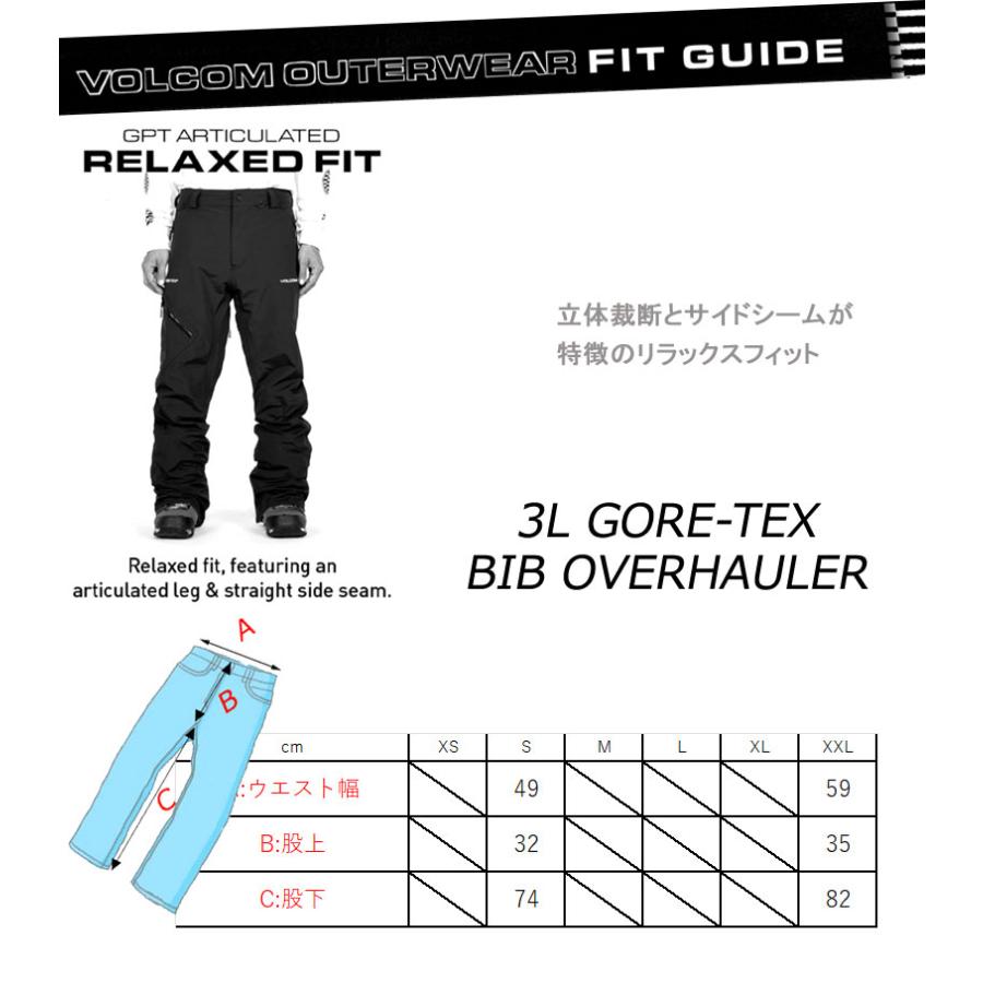 VOLCOM 23-24 VOLCOM/ボルコム 3L GORE-TEX BIB overhauler VOLCOM 23-24 VOLCOM/ボルコム 3L GORE-TEX BIB overhauler