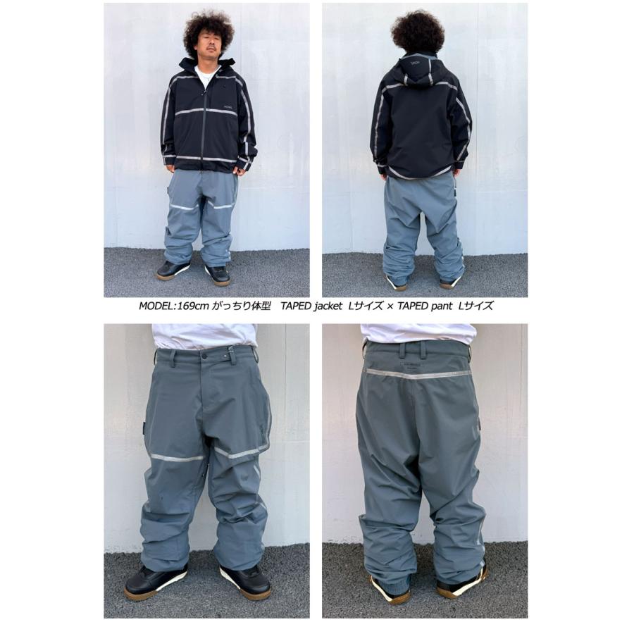 25-26 HOWL/ハウル TAPED pant 着用説明動画 メンズ レディース 防水